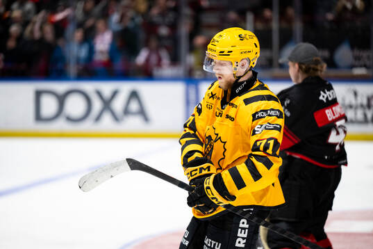 Skellefteås Jonathan Davidsson deppar