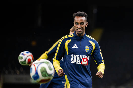 Bläddra bland fler bilder av Football, FIFA World Cup Qualifier, Sweden, Training