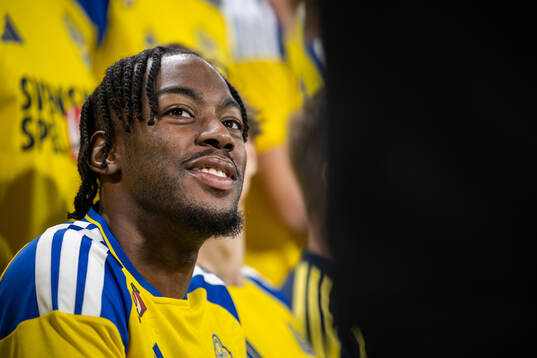 Anthony Elanga of the Swedish national football team