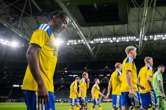 Anthony Elanga of the Swedish national football team