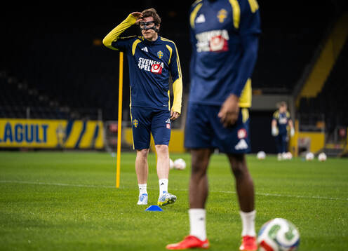 Victor Nilsson Lindelöf of the Swedish national football