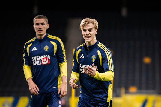 Gustaf Lagerbielke and Lucas Bergvall of the Swedish