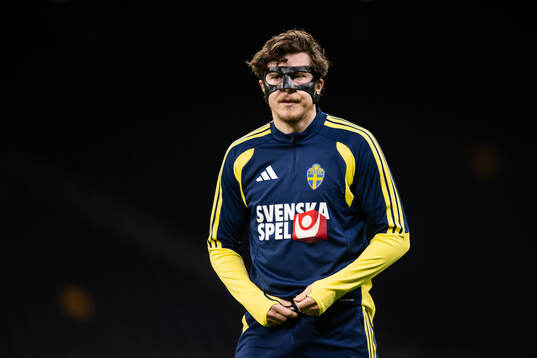 Victor Nilsson Lindelöf of the Swedish national football