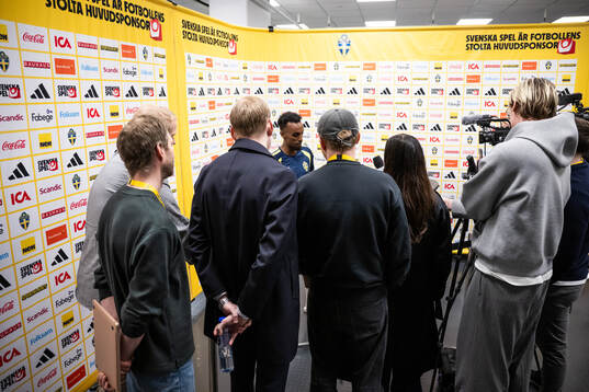 Taha Ali of the Swedish national football team