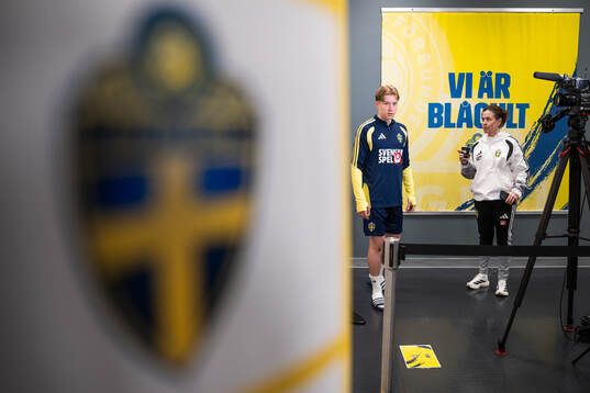 Daniel Svensson of the Swedish national football team