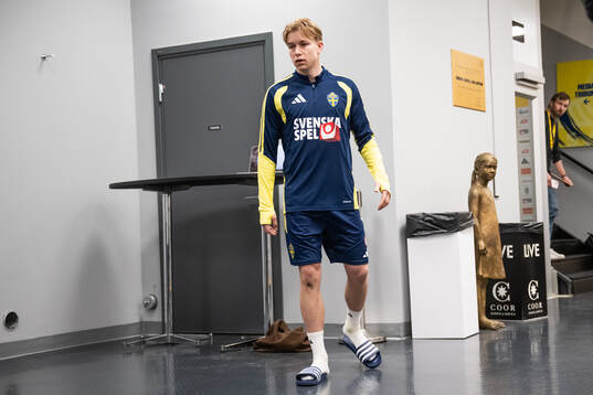 Daniel Svensson of the Swedish national football team