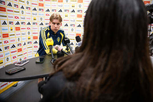Daniel Svensson of the Swedish national football team