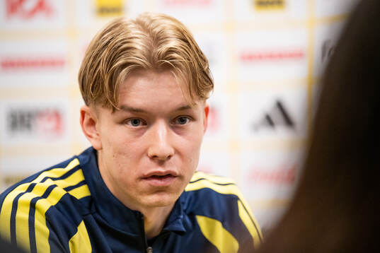 Daniel Svensson of the Swedish national football team