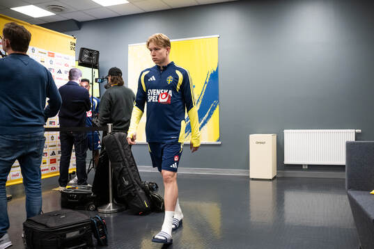 Daniel Svensson of the Swedish national football team