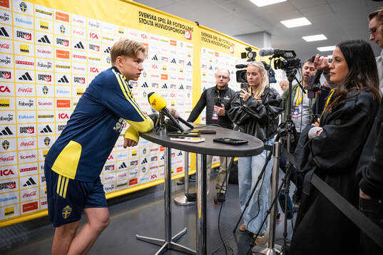 Daniel Svensson of the Swedish national football team