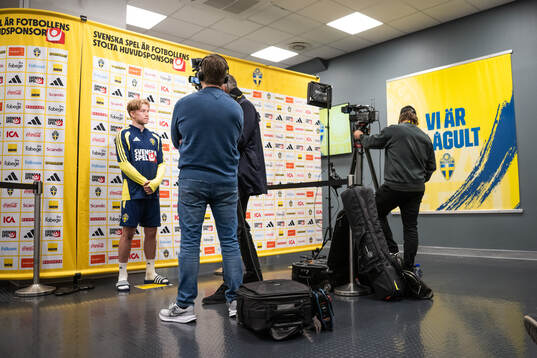 Daniel Svensson of the Swedish national football team