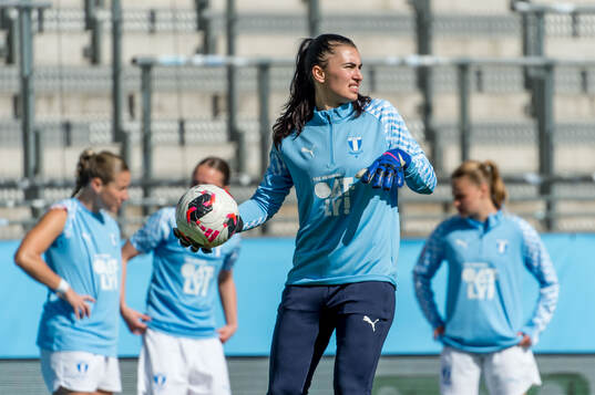 Malmö FFs målvakt Zecira Musovic