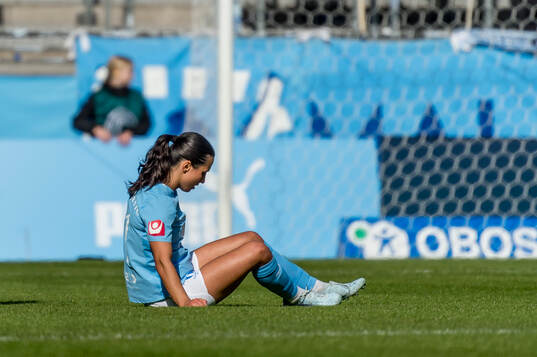 Malmö FFs Vesna Milivojevic skadas