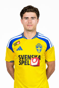 Besfort Zeneli of the Swedish national football team poses