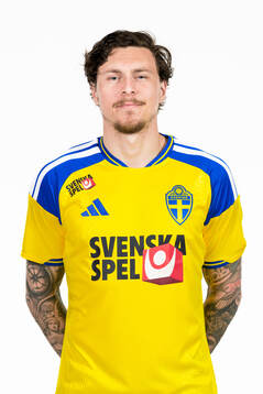 Victor Nilsson Lindelöf of the Swedish national football