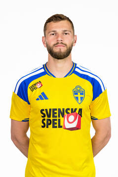 Jesper Karlström of the Swedish national football team