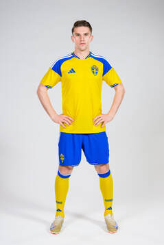 Viktor Gyökeres of the Swedish national football team