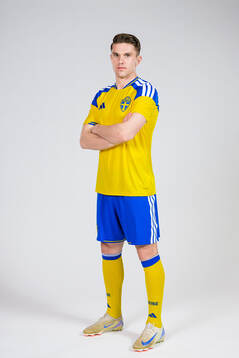 Viktor Gyökeres of the Swedish national football team