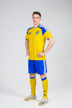 Viktor Gyökeres of the Swedish national football team