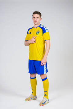 Viktor Gyökeres of the Swedish national football team