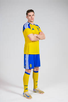 Viktor Gyökeres of the Swedish national football team