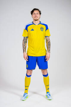 Victor Nilsson Lindelöf of the Swedish national football