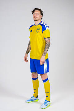 Victor Nilsson Lindelöf of the Swedish national football