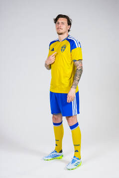 Victor Nilsson Lindelöf of the Swedish national football