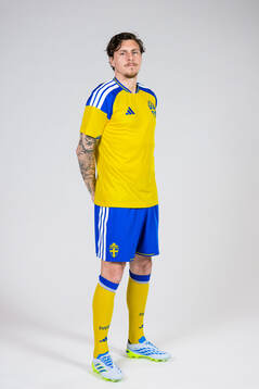 Victor Nilsson Lindelöf of the Swedish national football
