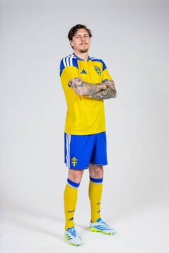 Victor Nilsson Lindelöf of the Swedish national football