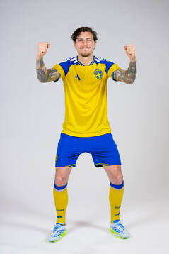 Victor Nilsson Lindelöf of the Swedish national football
