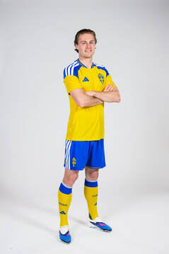 Mattias Svanberg of the Swedish national football team
