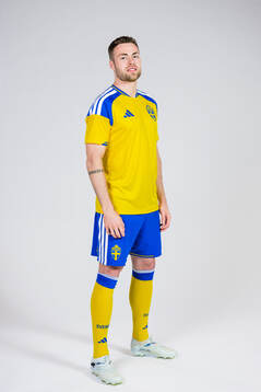 Gabriel Gudmundsson of the Swedish national football team