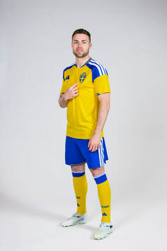 Gabriel Gudmundsson of the Swedish national football team