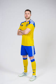 Gabriel Gudmundsson of the Swedish national football team