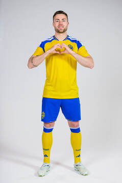 Gabriel Gudmundsson of the Swedish national football team