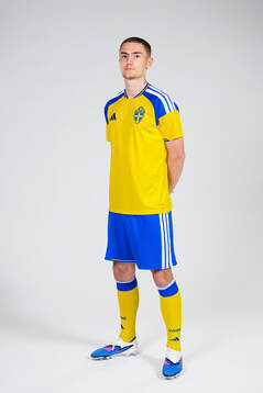 Gustaf Lagerbielke of the Swedish national football team
