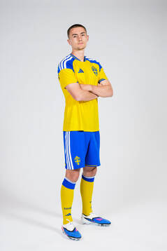 Gustaf Lagerbielke of the Swedish national football team