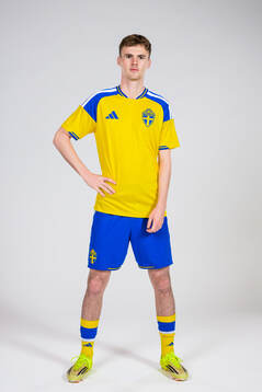 Williot Swedberg of the Swedish national football team