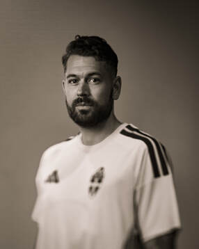 Goalkeeper Kristoffer Nordfeldt of the Swedish national