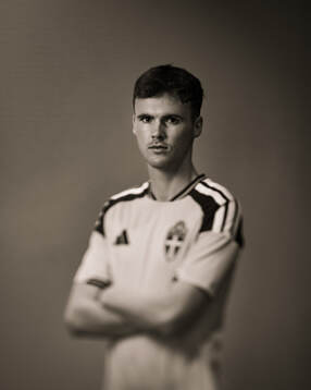 Williot Swedberg of the Swedish national football team