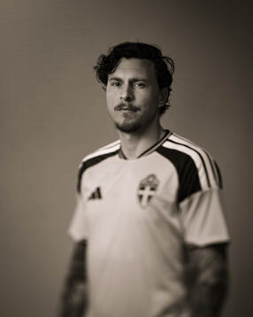 Victor Nilsson Lindelöf of the Swedish national football