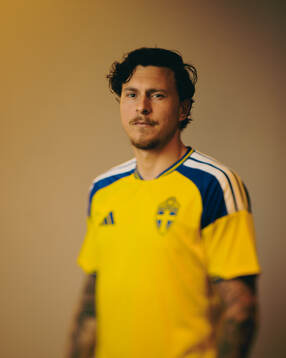 Victor Nilsson Lindelöf of the Swedish national football