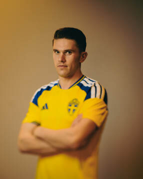 Viktor Gyökeres of the Swedish national football team