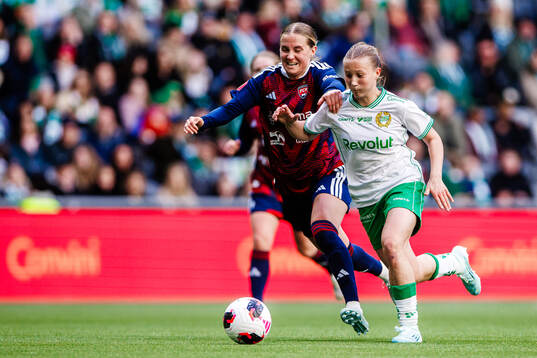 Rosengårds Ria Noora Minerva Öling och Hammarbys Fanny