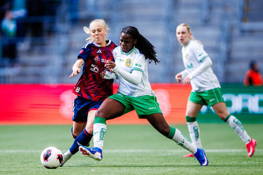 Rosengårds Molly Johansson och Hammarbys Vivienne Lia