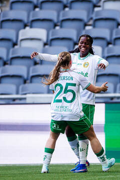 Hammarbys Vivienne Lia jublar