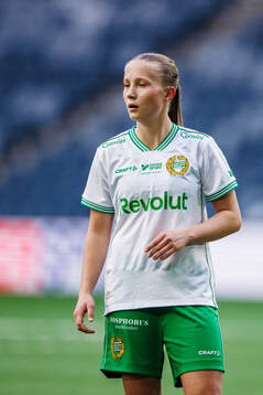 under fotbollsmatchen i Damallsvenskan mellan Hammarby och