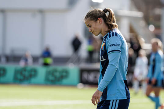 Djurgårdens Johanna Renmark deppar