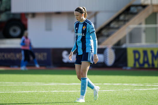Djurgårdens Fabienne Bartholdson deppar